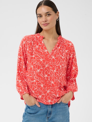 raudona Kaffe Palaidinė 'KATine Amber': priekis