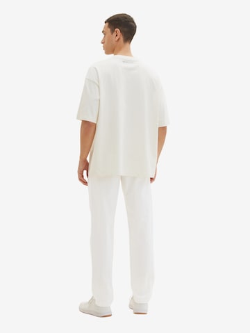 TOM TAILOR Regular Chino trousers in White