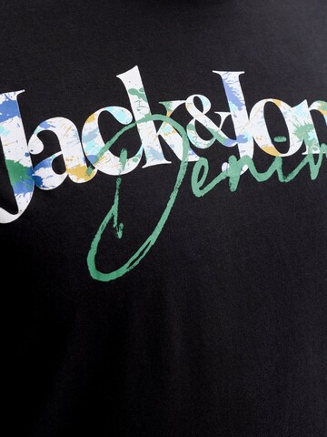 Jack & Jones Plus Μπλουζάκι 'JJTom' σε μαύρο