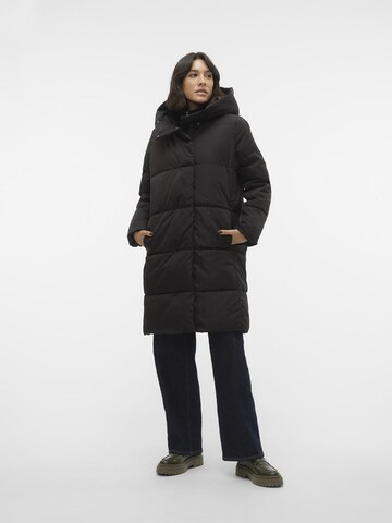 VERO MODA Vinterfrakke i sort