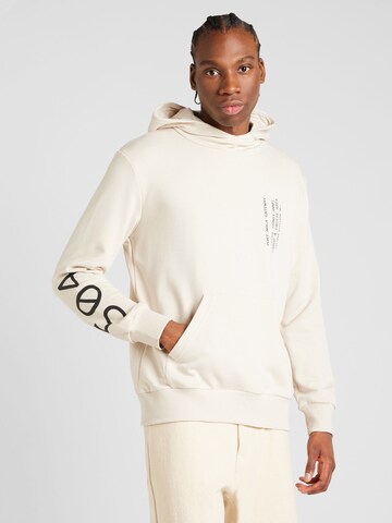 LTB Sweatshirt 'YOCEDE' in Beige: voorkant