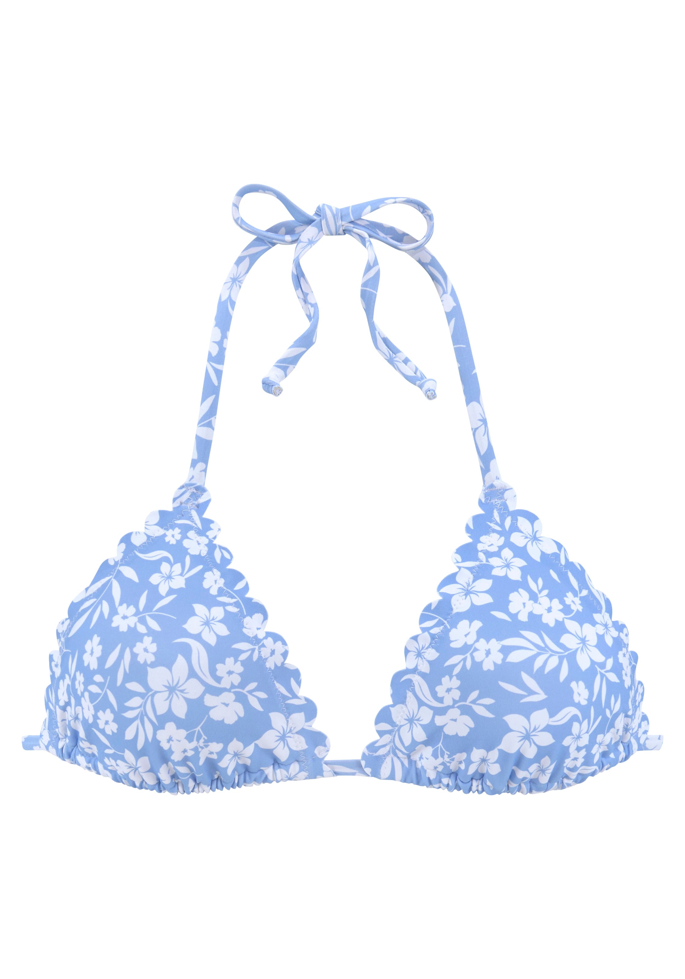 Top per bikini di VIVANCE in blu: frontale