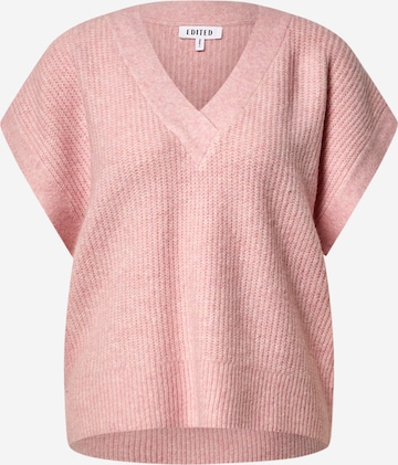 Pull-over 'Hilla' EDITED en rose : devant