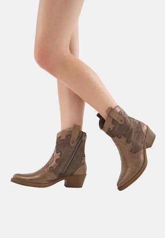 Salinyang Cowboylaarzen in Bruin