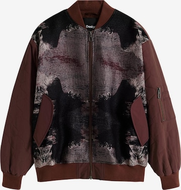DesigualPrijelazna jakna - smeđa boja: prednji dio