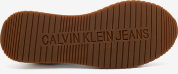 Baskets basses 'Retro Runner' Calvin Klein Jeans en blanc