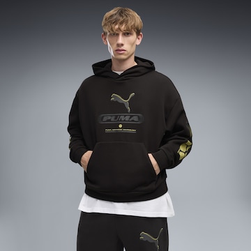 PUMA Sports sweater in Black: front