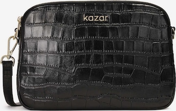 Sac à bandoulière Kazar en noir : devant