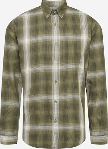 ESPRIT Regular fit Button Up Shirt in Green: front