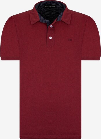 Basics and More Shirt 'Jon' in Red: front