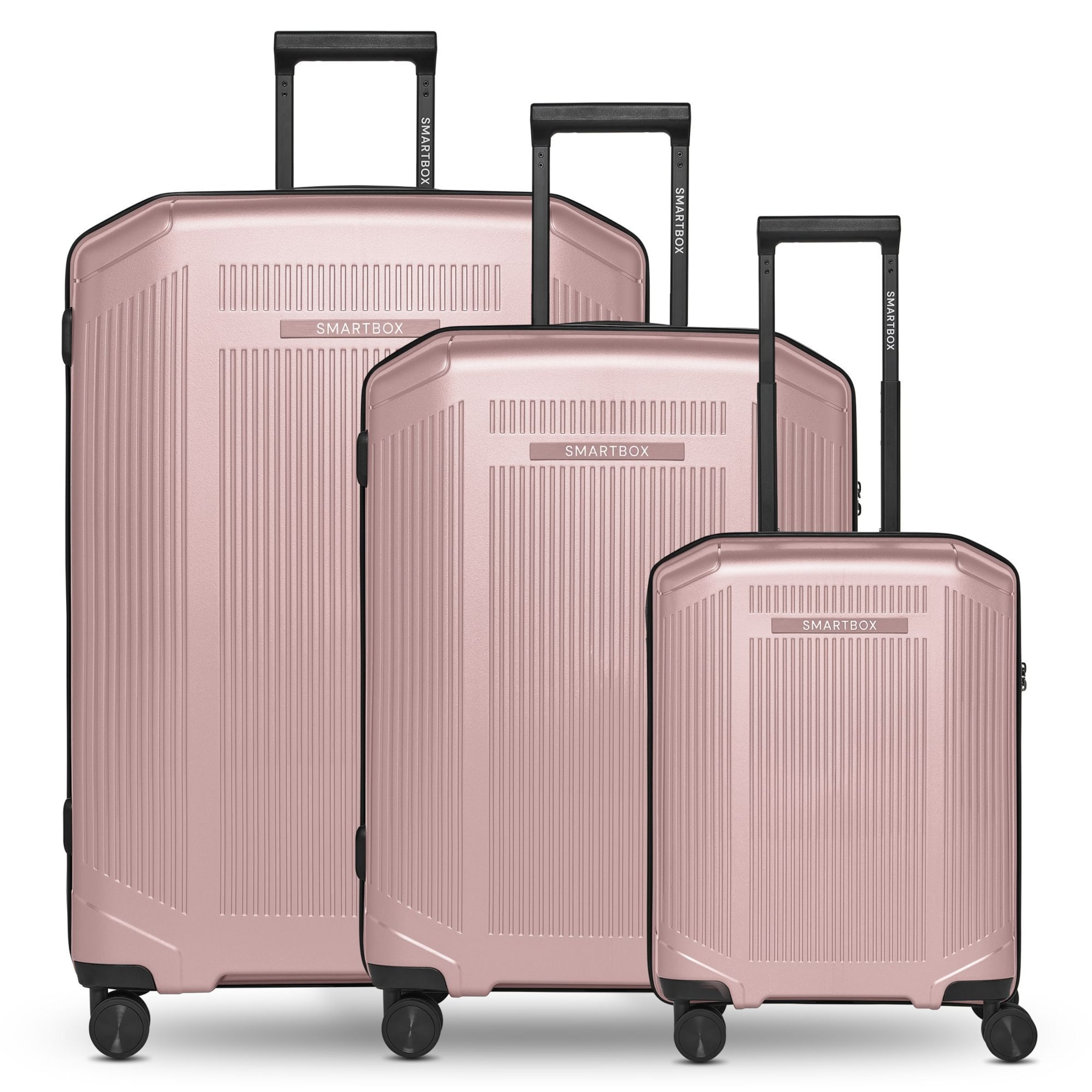 Ensemble de bagages 'Edition 02' Smartbox en rose : devant