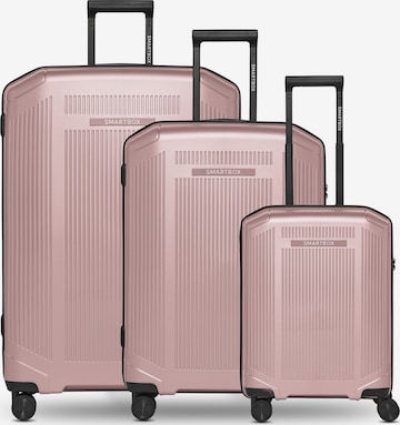 Set di valigie 'Edition 02' di Smartbox in rosa: frontale