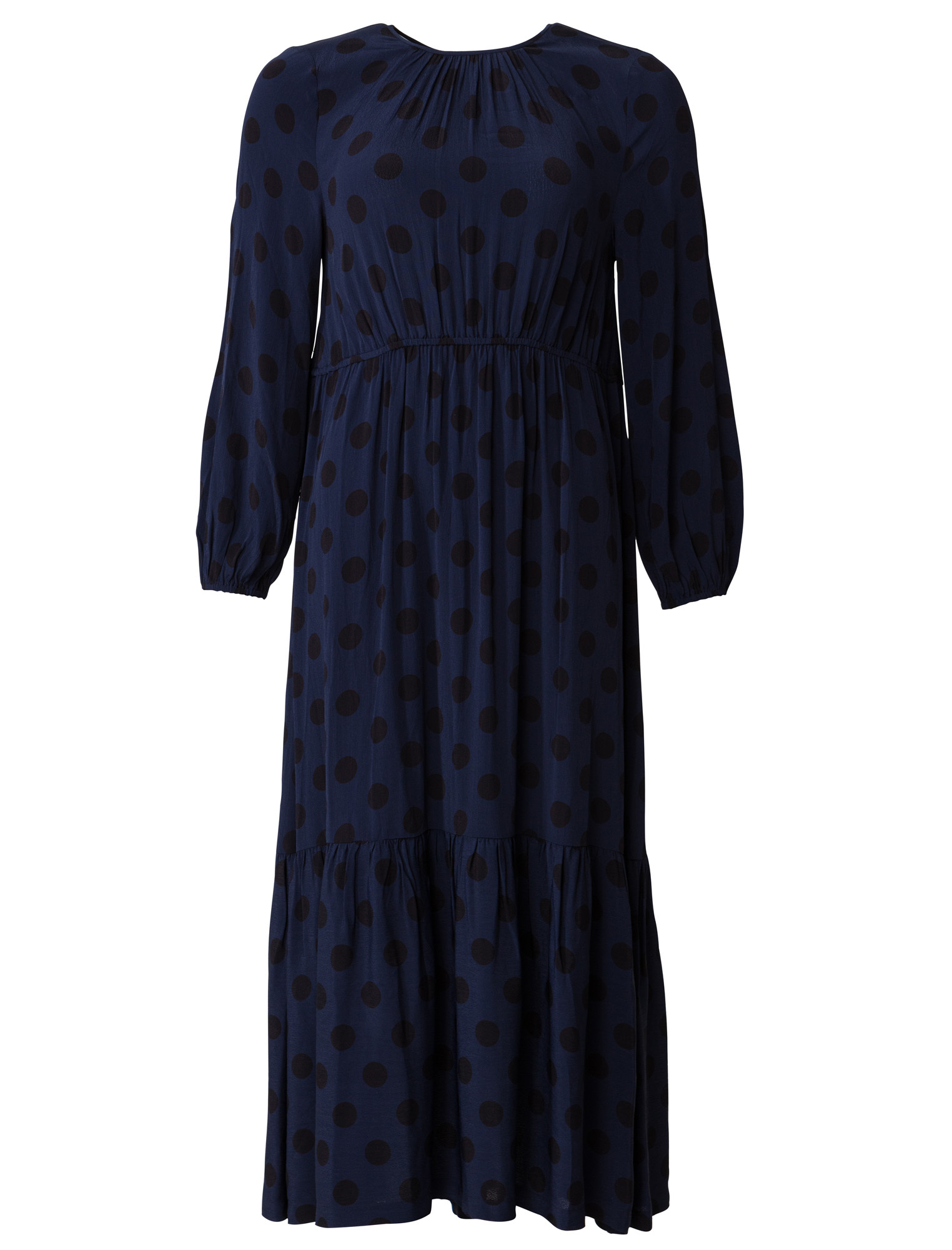 Donna PROMO Indiska Abito JULIANA in Blu Scuro, Nero Donna PROMO Indiska Abito JULIANA in Blu Scuro, Nero
