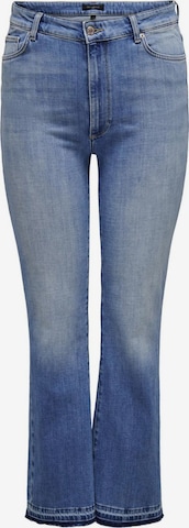 ONLY Carmakoma Flared Jeans in Blauw: voorkant