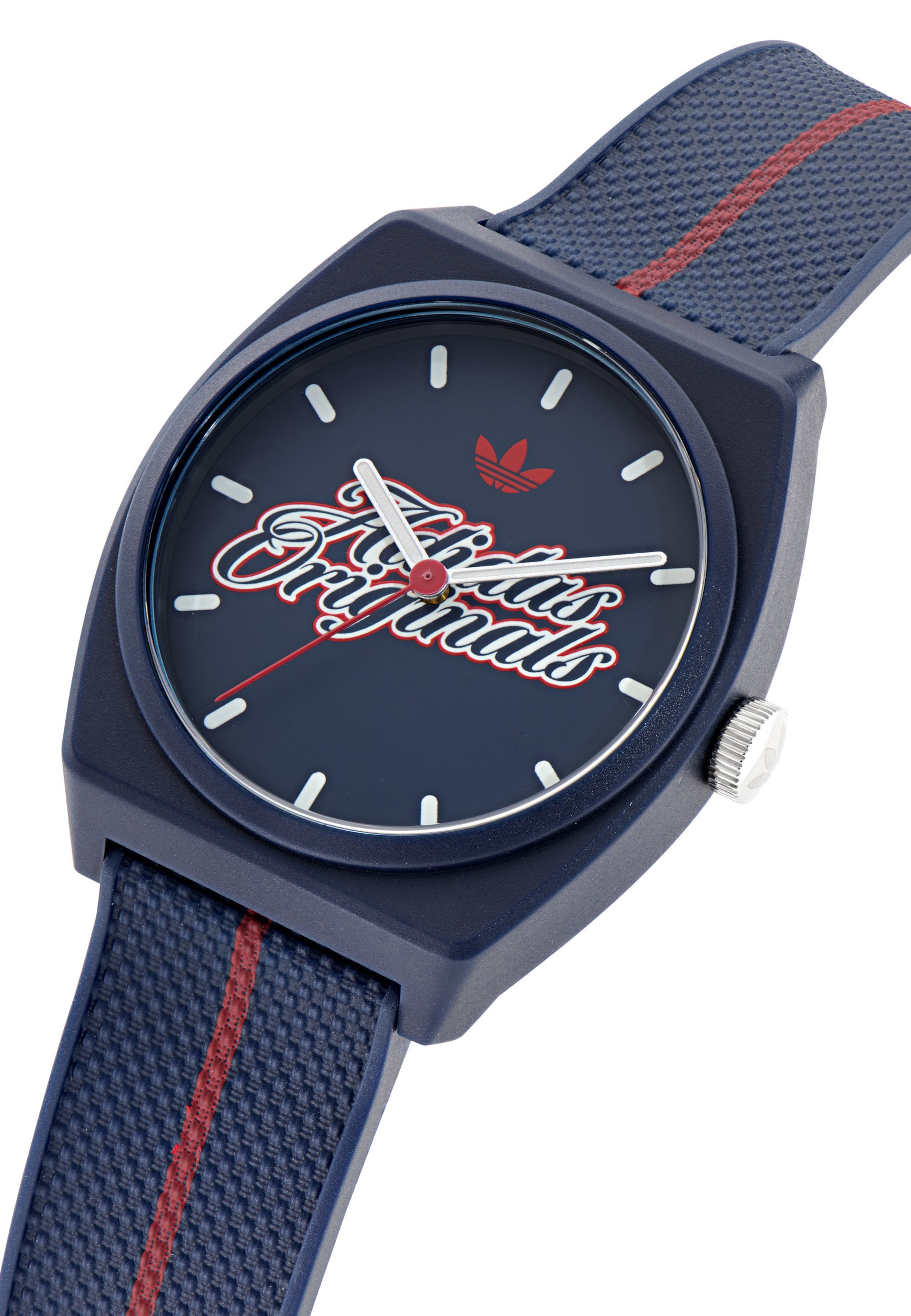 ADIDAS ORIGINALS Analoog horloge 'Project Two' in Blauw