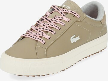 Sneaker bassa di LACOSTE in marrone: frontale