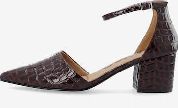 Bianco Pumps 'Devived' in Red: front