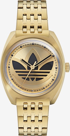 ADIDAS ORIGINALS Analog Watch in Gold: front