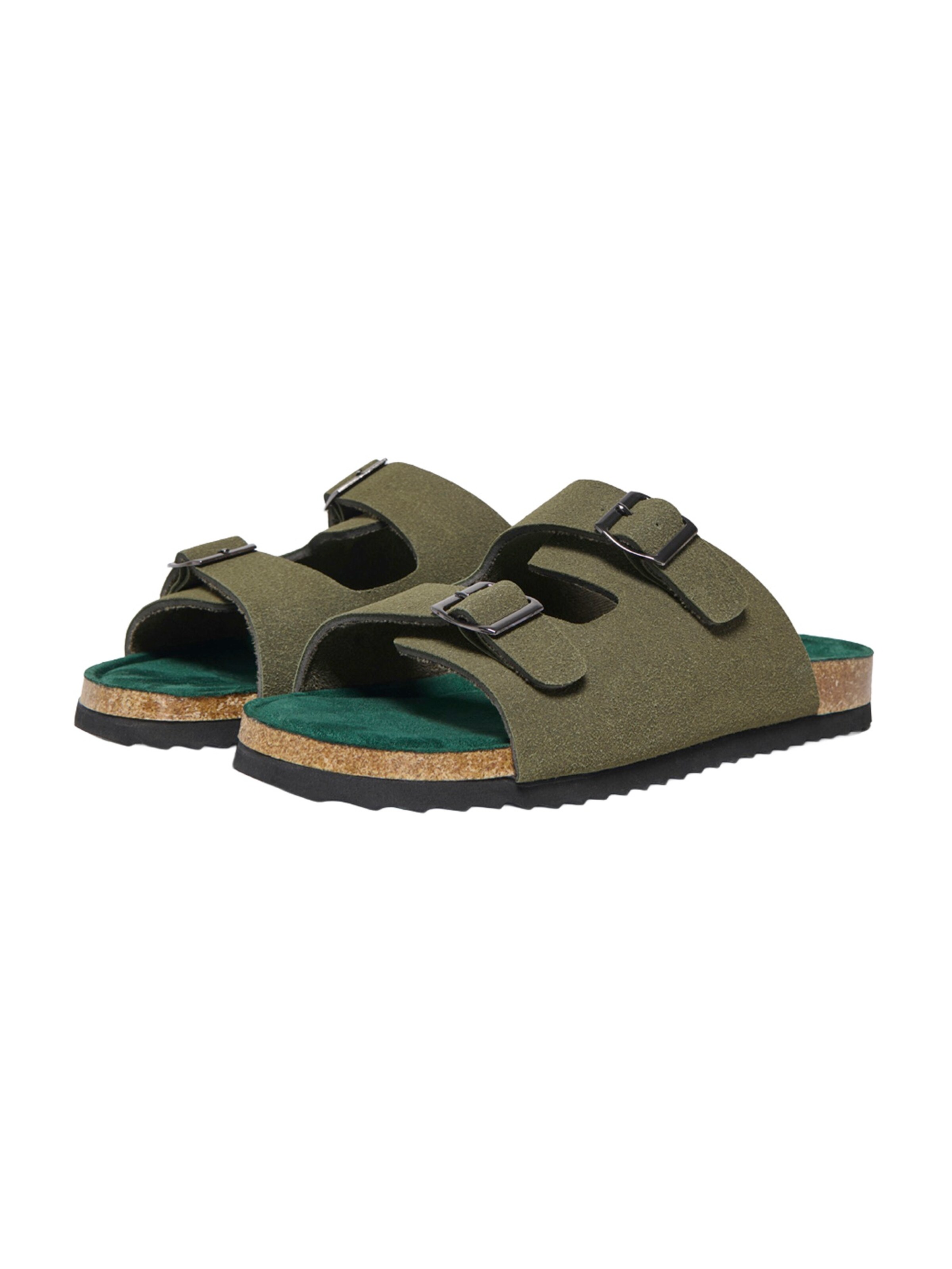 Saboți 'ONSSIMON' de la Only & Sons pe verde: față