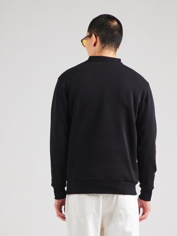 SELECTED Mikina 'SLHDAN' – černá: zadní strana