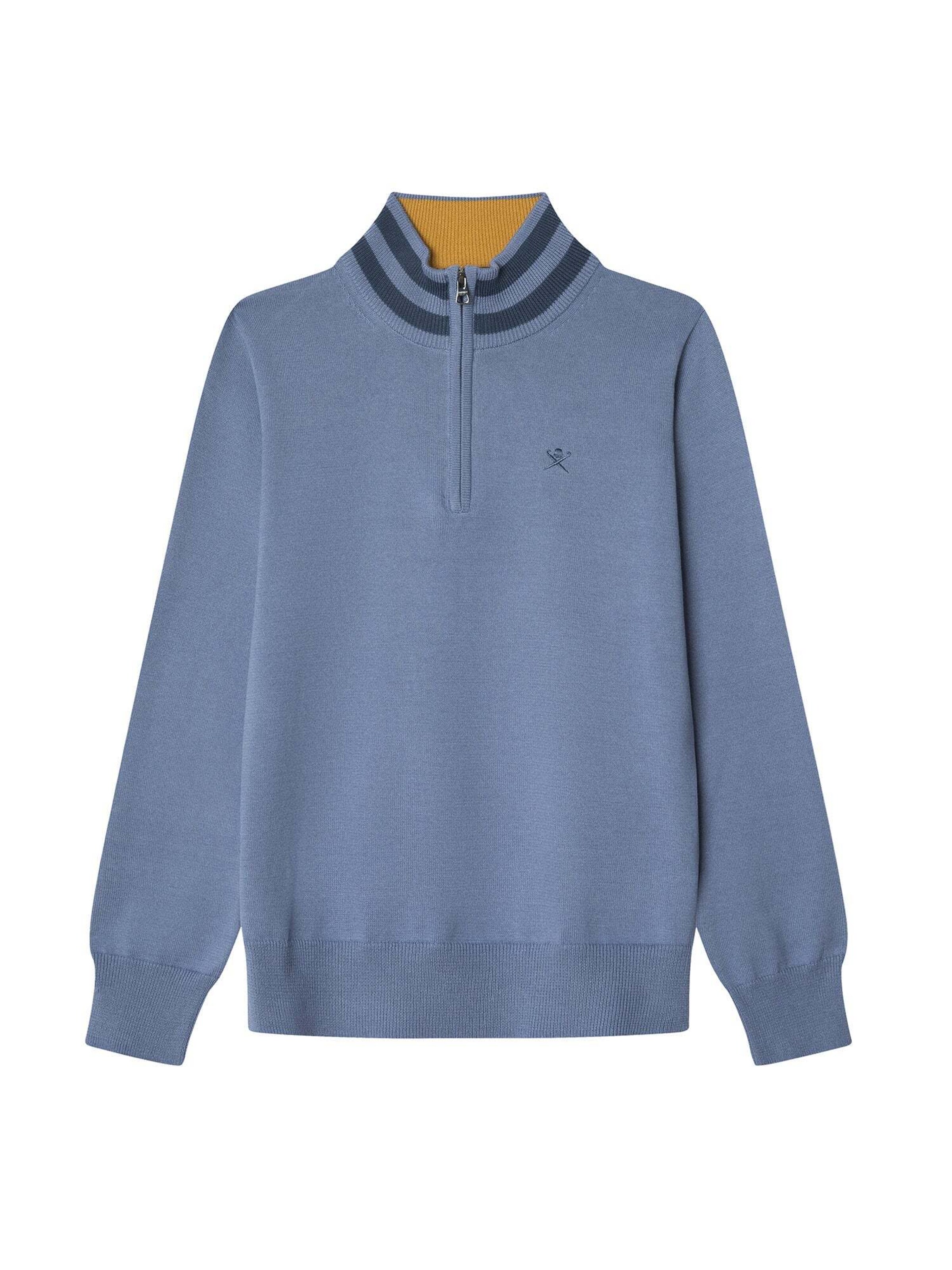 Pullover 'Ess' di Hackett London in blu: frontale
