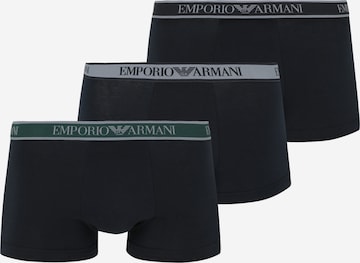 Boxer di Emporio Armani in blu: frontale