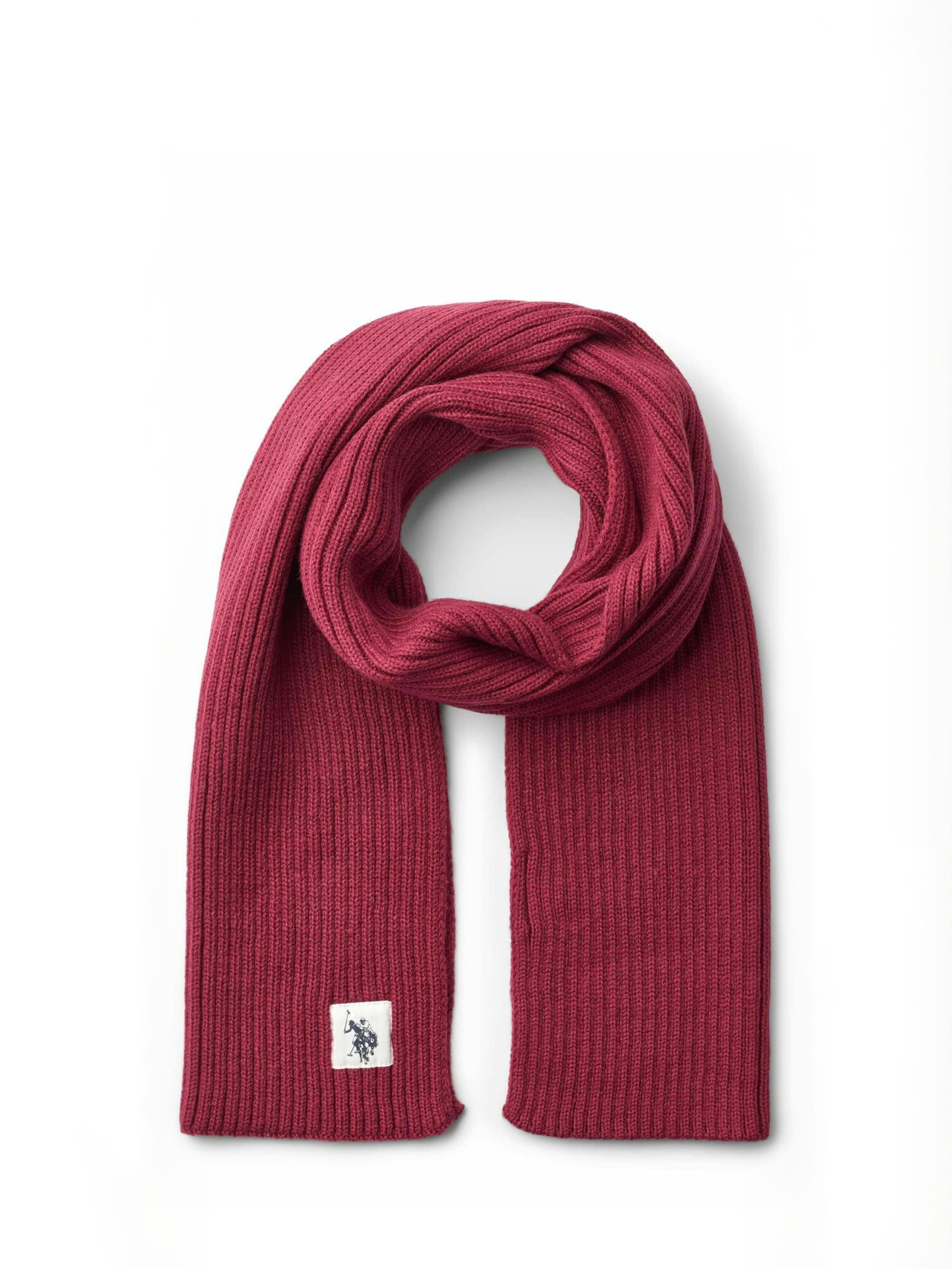 U.S. POLO ASSN. Sjaal ' UUGabi ' in One Size in de kleur Rood, Productweergave