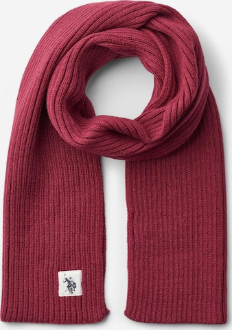 U.S. POLO ASSN. Sjaal ' UUGabi ' in Rood: voorkant