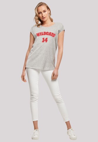 F4NT4STIC T-Shirt 'Disney High School Musical Wildcats 14' in Grau
