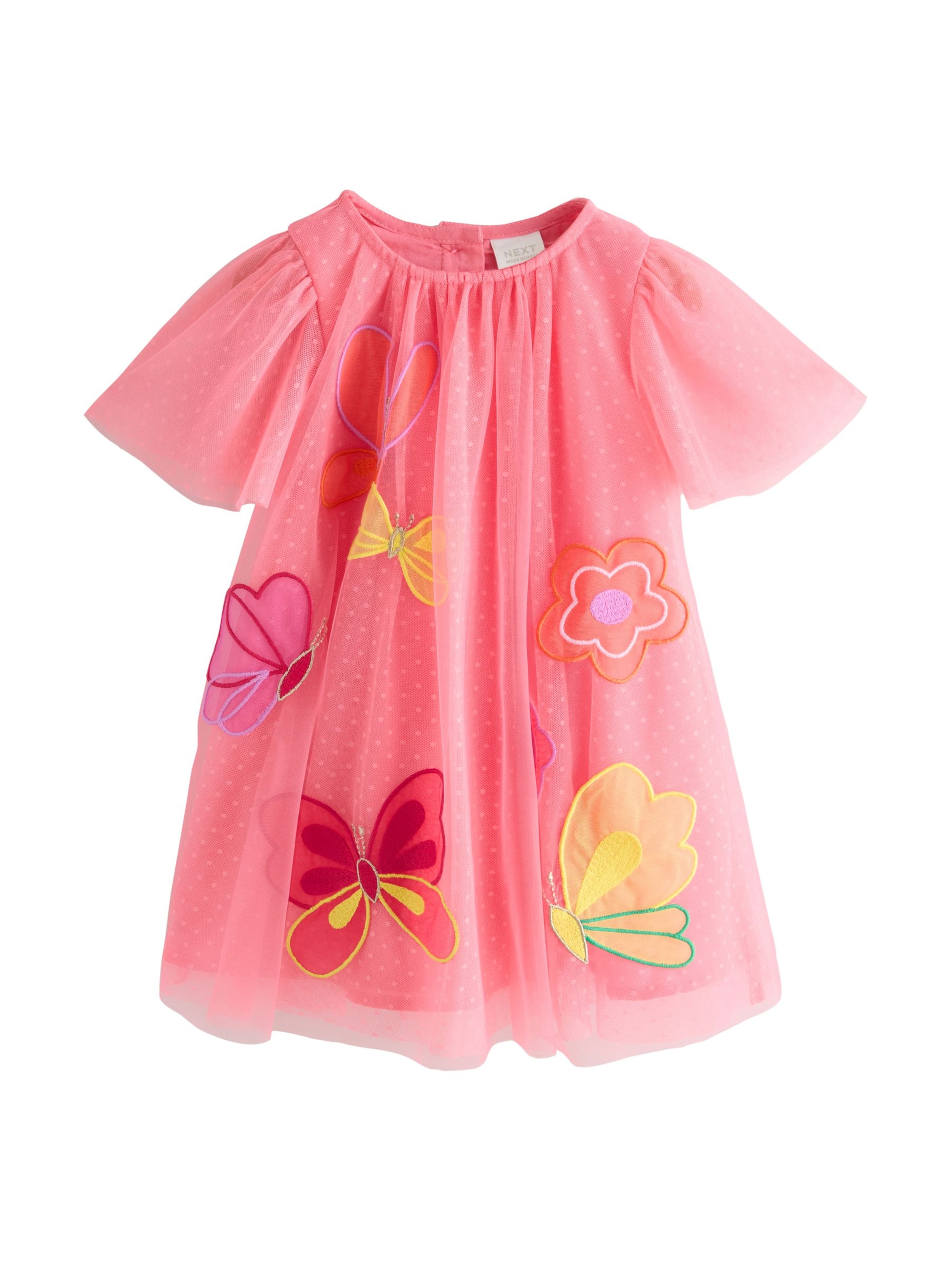 Abito di Next in rosso: frontale