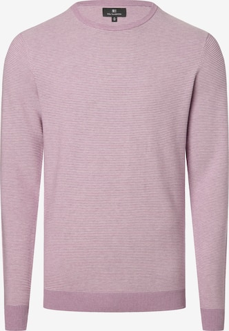 Nils Sundström Sweater in Purple: front
