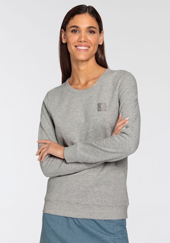 DELMAO Sweatshirt in Grey: front