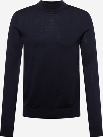 HUGO Sweater 'San Matteo' in Blue: front