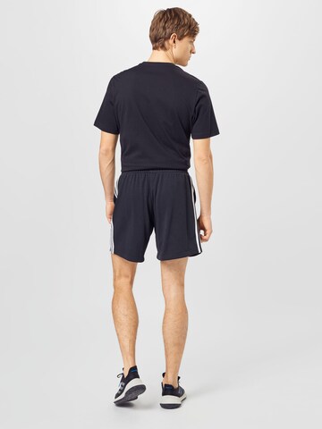 ADIDAS SPORTSWEAR Regularen Športne hlače 'Essentials' | črna barva