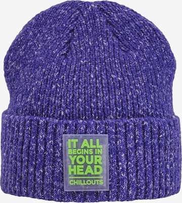 chillouts Beanie 'Nate' in Purple: front