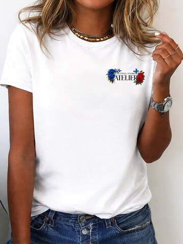 RMK Shirt 'Beautiful' in White