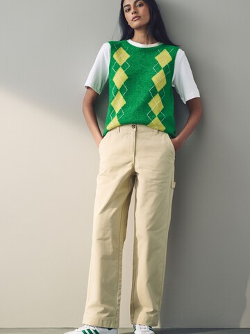 Next - regular Pantalón en beige