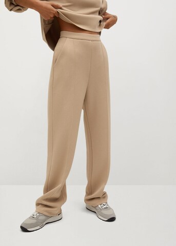 MANGO Loosefit Hose 'Tammy' in Beige: predná strana