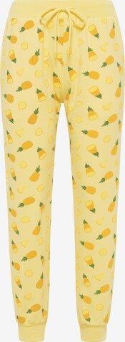Pantalon MYMO en jaune : devant