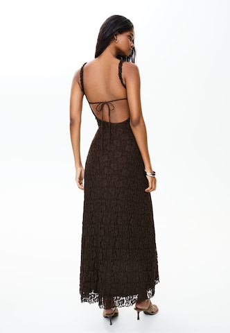 Bershka Dress in Brown
