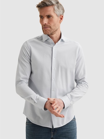 VANGUARD Button Up Shirt 'Elevated Knit shirt' in S in Grey, Item view