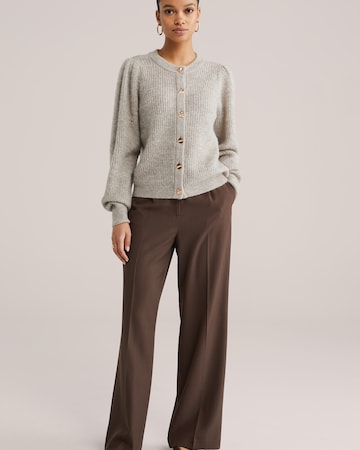 WE Fashion - Casaco de malha em bege