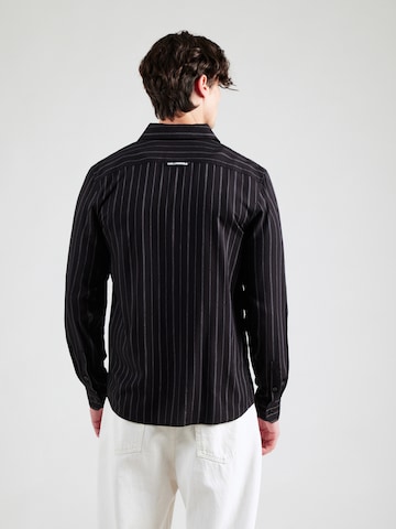 Karl Lagerfeld Regular fit Πουκάμισο σε μαύρο: πίσω