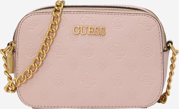 GUESS Crossbody Bag 'GEVA' in Pink: front