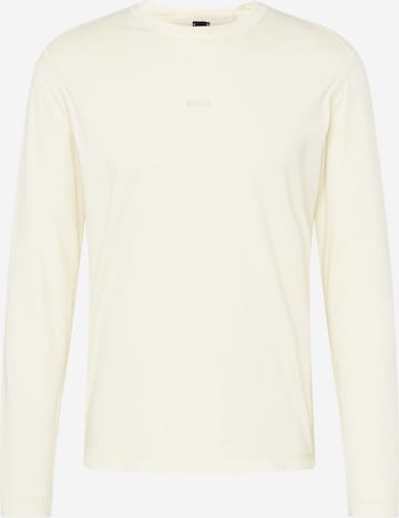 BOSS Orange - Camiseta 'Tokkslong' en beige: frente