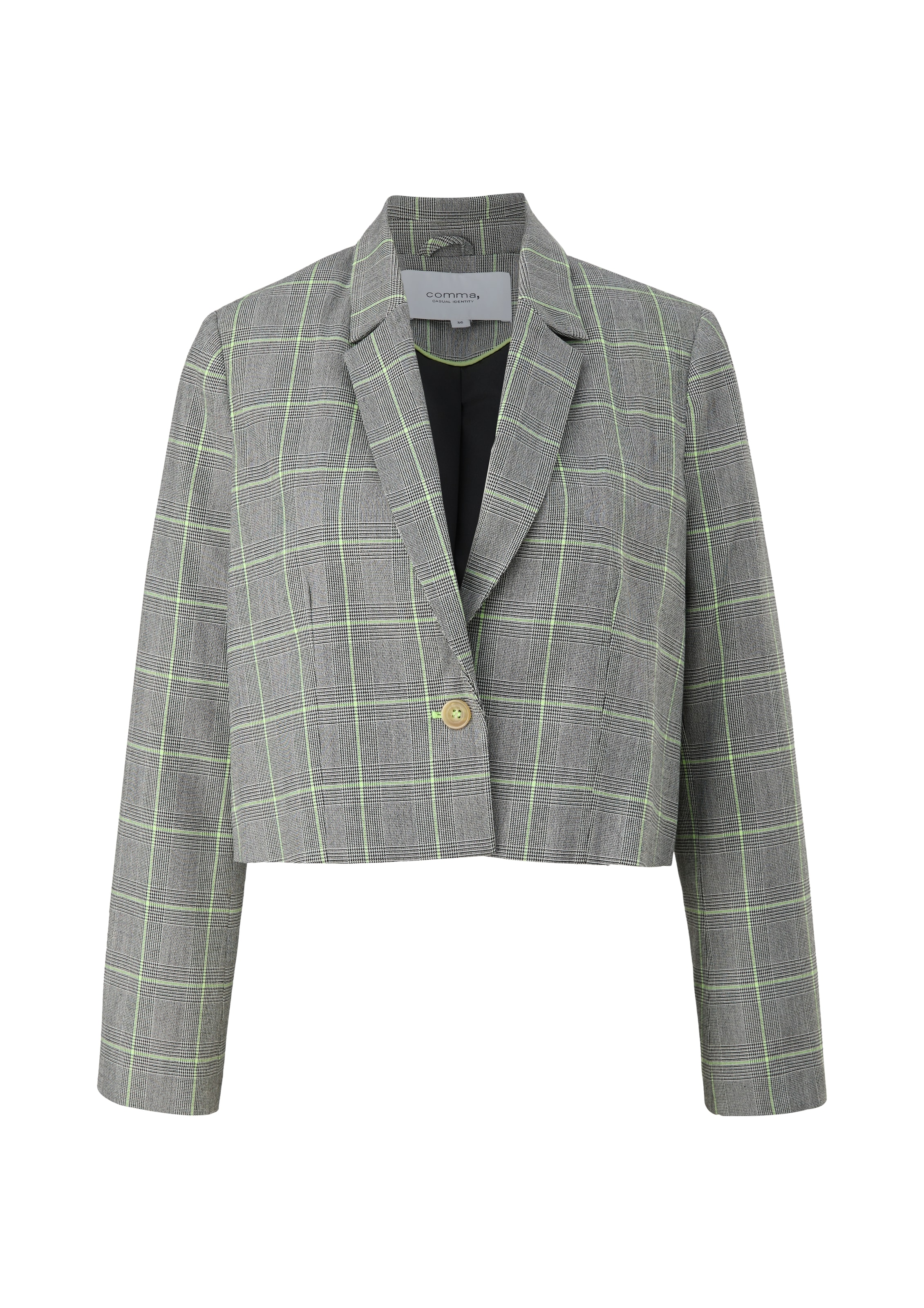 comma casual identity Blazer in Grau: Vorderseite