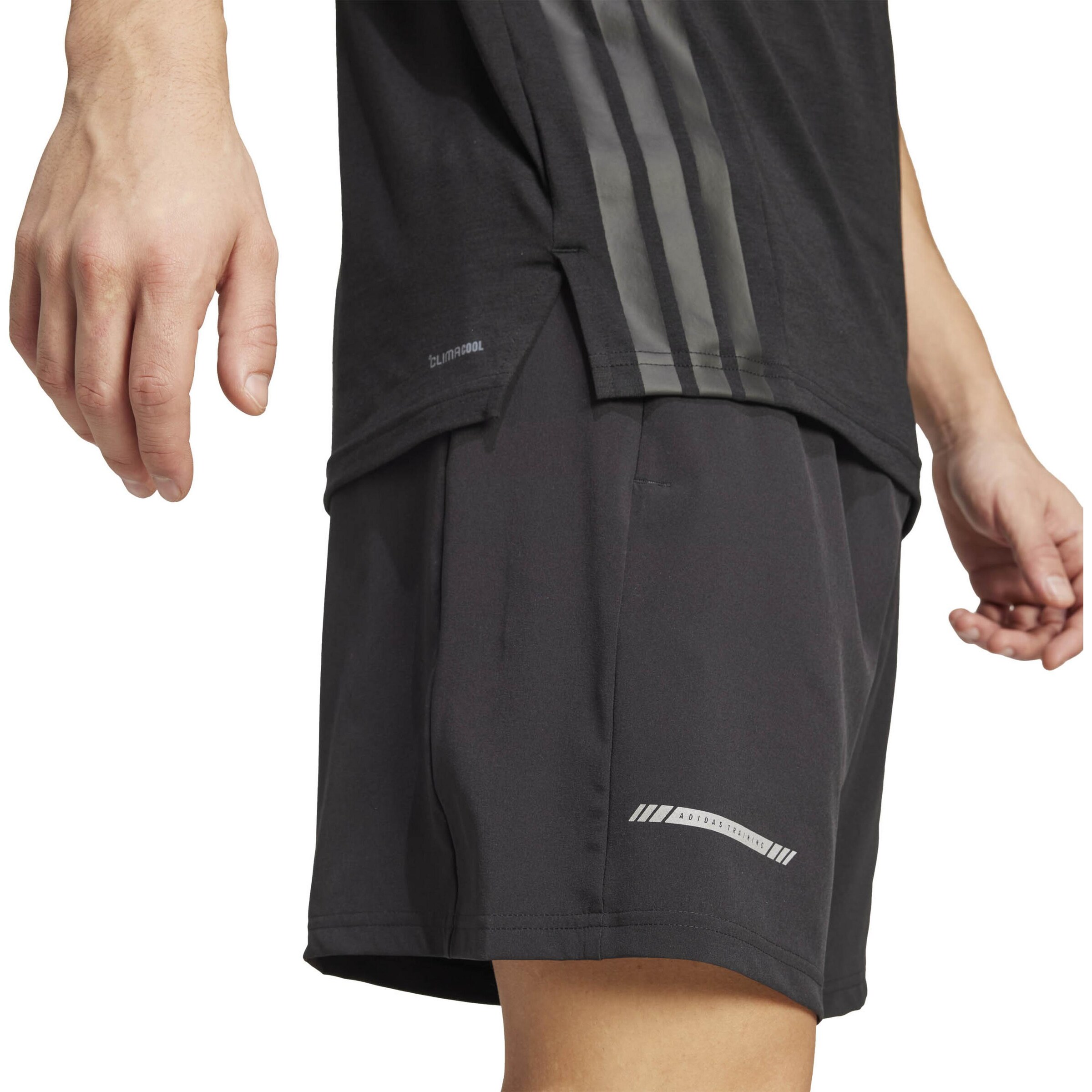 ADIDAS PERFORMANCE Regular Workout Pants 'Essentials Holiday' in Black