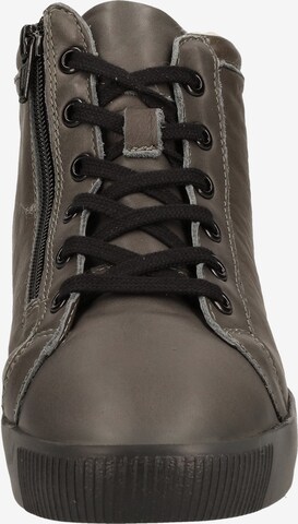 Softinos High-Top Sneakers in Grey