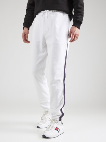 TOMMY HILFIGER Tapered Bukser i hvid: forside