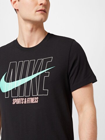 NIKE Functioneel shirt in Zwart